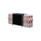 SET | with 30 traffic panels and accessories | on stacking pallet and beacon basket | with foil RA2/B, red/white | on both sides hatched | BASt turn traffic panel